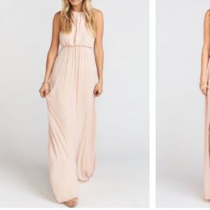 Show me your mumu amanda halter dress